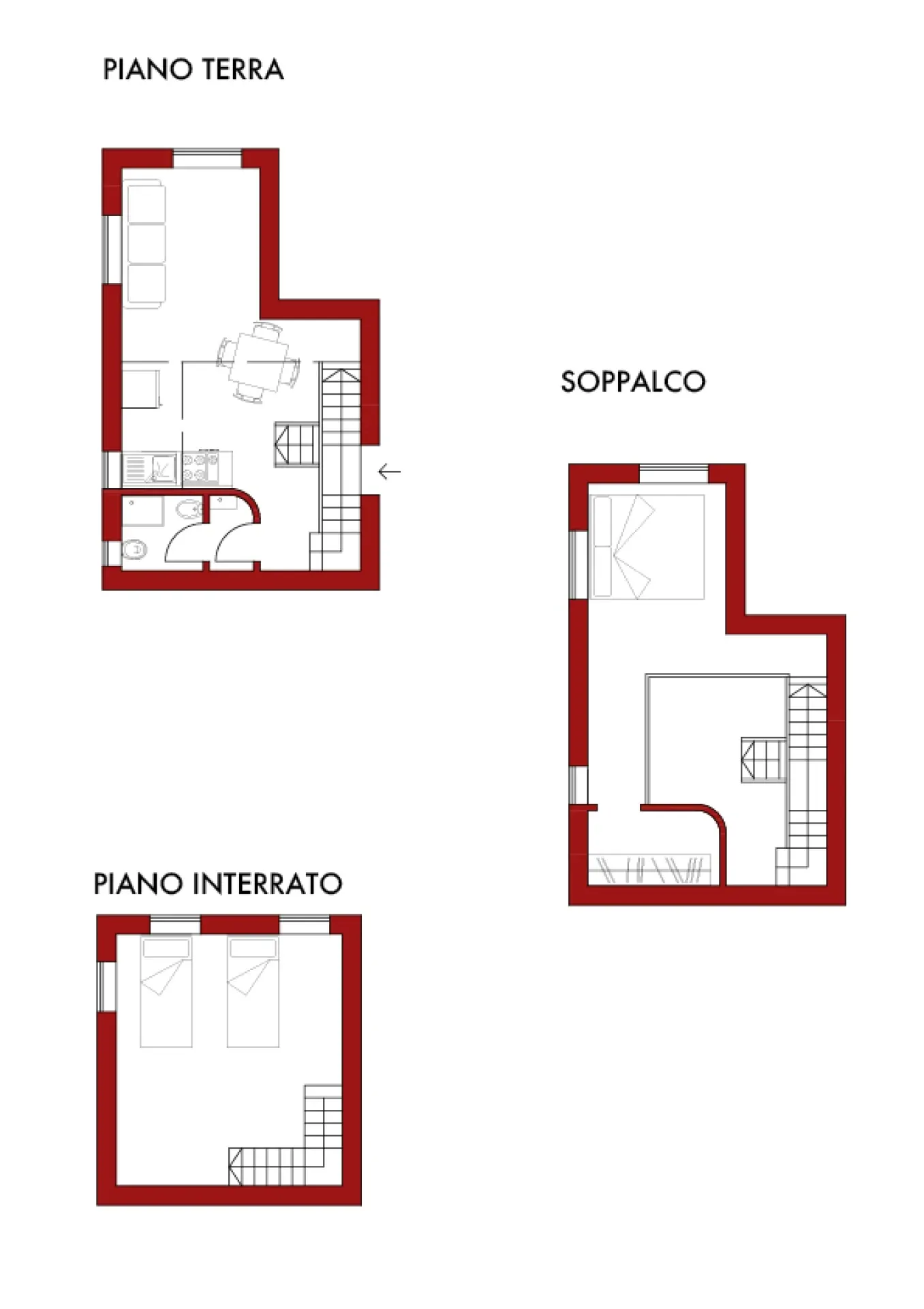 Planimetria 1: Via F. De Sanctis 50